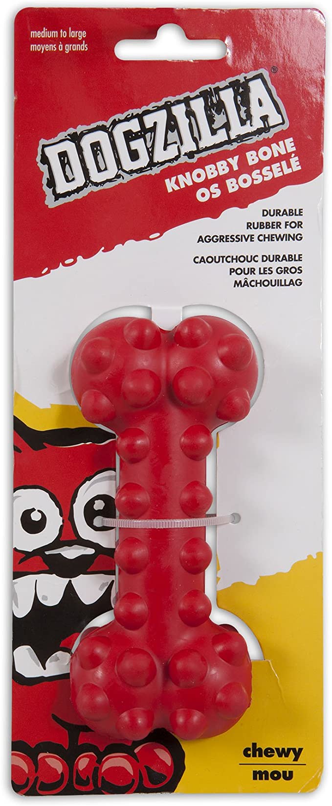 Dogzilla Knobby Bone Small | Tobipets Costa Rica